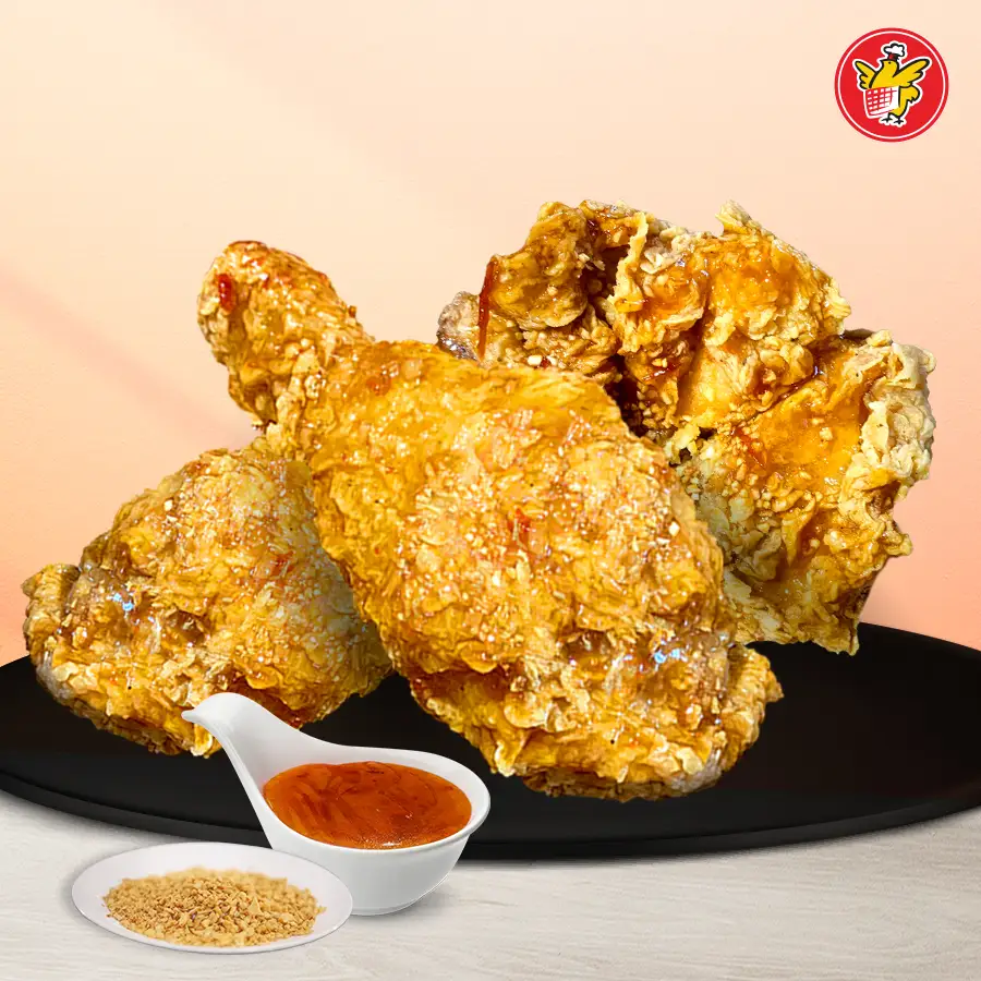 Hình ảnh Gà Xốt Mắm Tỏi - 3 Miếng