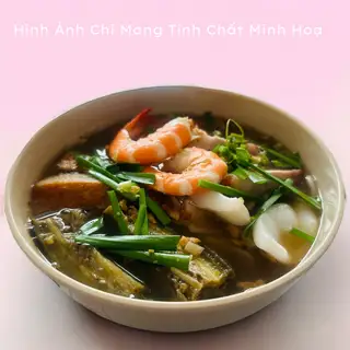 Bún mắm heo quay - 85.000 ₫ tại Bún Mắm Thu - Nguyễn Thái Sơn