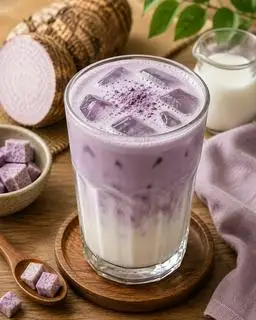khoai môn latte - 40.000 ₫ tại Sinh Tố Nước Ép Tiên Tiên - Đường 12