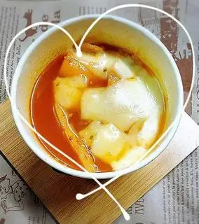 Hình ảnh Bánh gạo phủ phô mai tan chảy