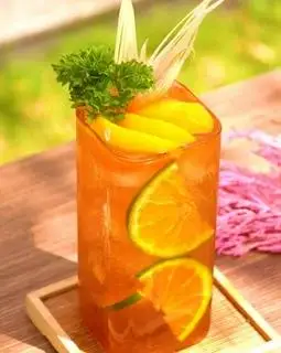 Hình ảnh Trà Đào Cam Sả