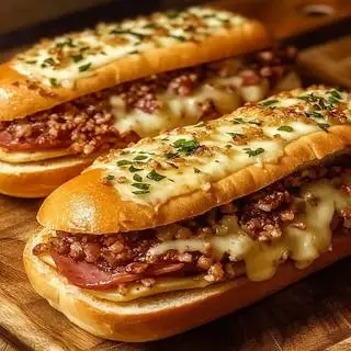 Hình ảnh Combo 1 Bánh bò mix 3 loại sốt + 1 Trà Cam Quế