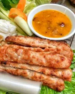 Cuốn nem nướng - 40.000 ₫ tại Bếp Nhà - Gỏi Cuốn & Bò Bía - Đất Thánh