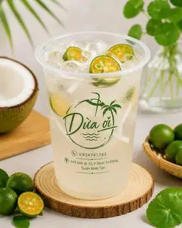 Dừa tắc ly đại - 25.000 ₫ tại Dừa Mix - Rau Câu Trái Dừa 642 - Tỉnh Lộ 10