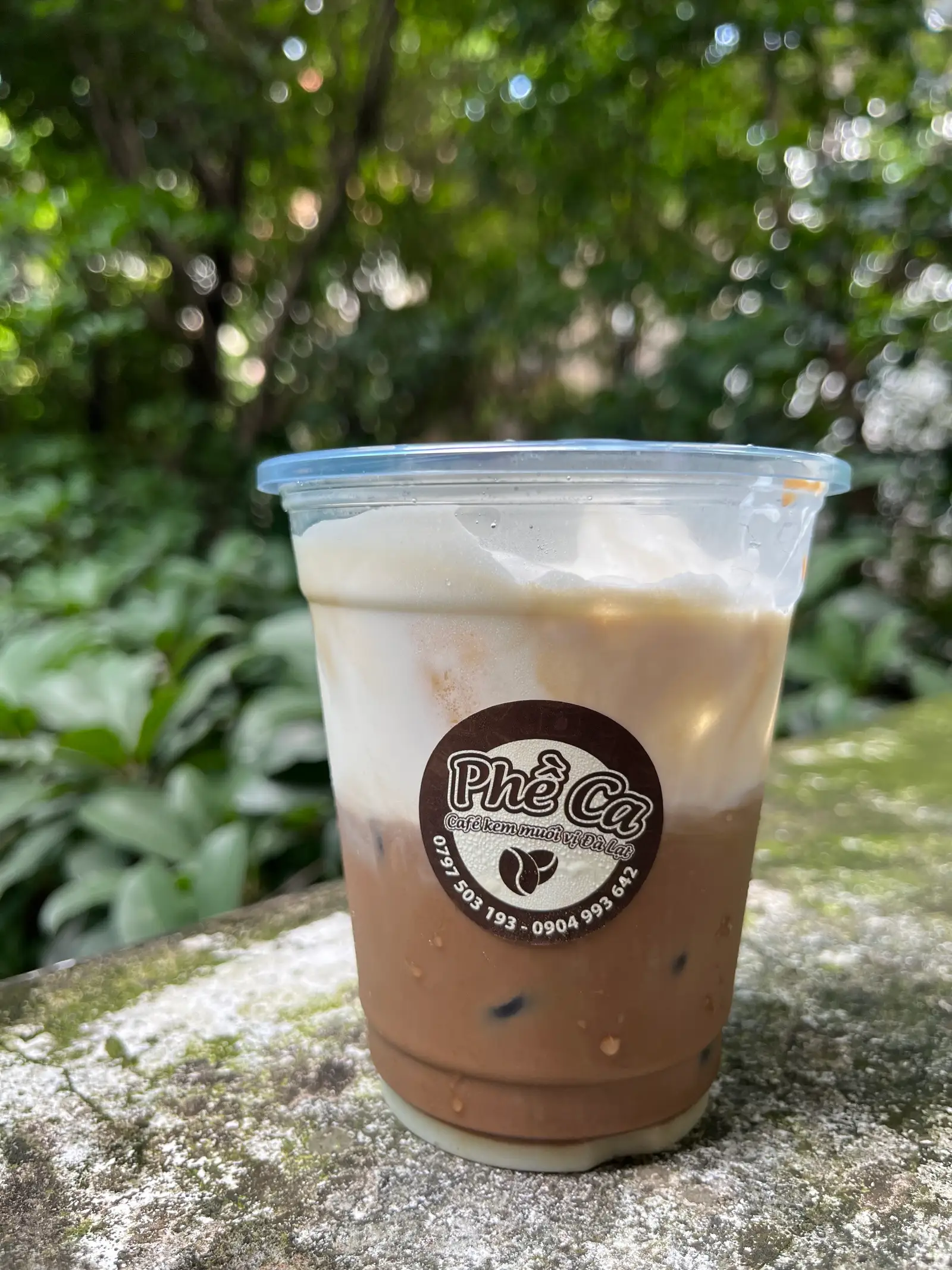 Hình ảnh Café kem muối vị Châu Âu 