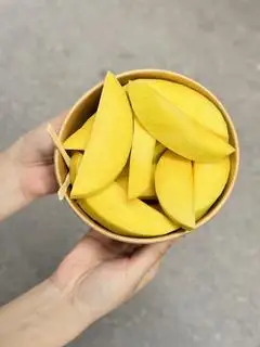 Hình ảnh Xoài giòn gọt sẵn