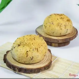 Hình ảnh bánh mochi mè đen hàn quốc