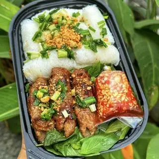 Bánh hỏi nem nướng - 40.000 ₫ tại BẾP MẸ BO - CƠM TẤM & BÚN THỊT NƯỚNG - Đường C18