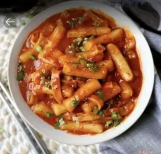 Hình ảnh Tokbokki chả cá