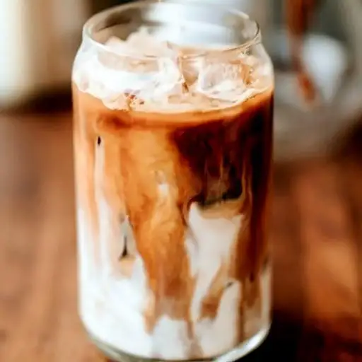 Hình ảnh Sữa chua đánh đá cafe