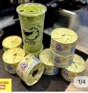 Hình ảnh Mattcha latte sữa gấu ly 700ml