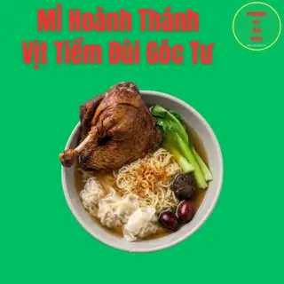 Mì hoành thánh vịt tiềm đùi góc tư - 163.000 ₫ tại Mì Vịt Tiềm - Thiên Ký - Đường Số 7