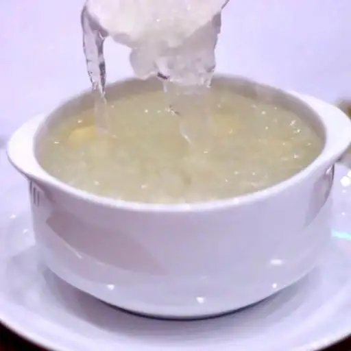 Hình ảnh Tổ yến chưng đường ăn kiêng - táo đỏ hạt sen - thố vừa