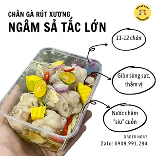 Chân gà rút xương sả tắc LỚN (12-14 chân) - 130.000 ₫ tại Kery - Chân Gà Sốt Thái - Dân Chủ