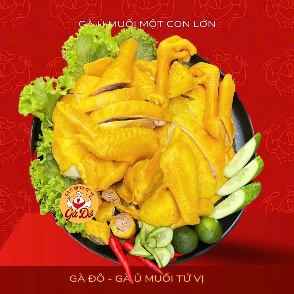 Hình ảnh Gà Ủ Muối -1 Con - (Gà Tươi 100% **)