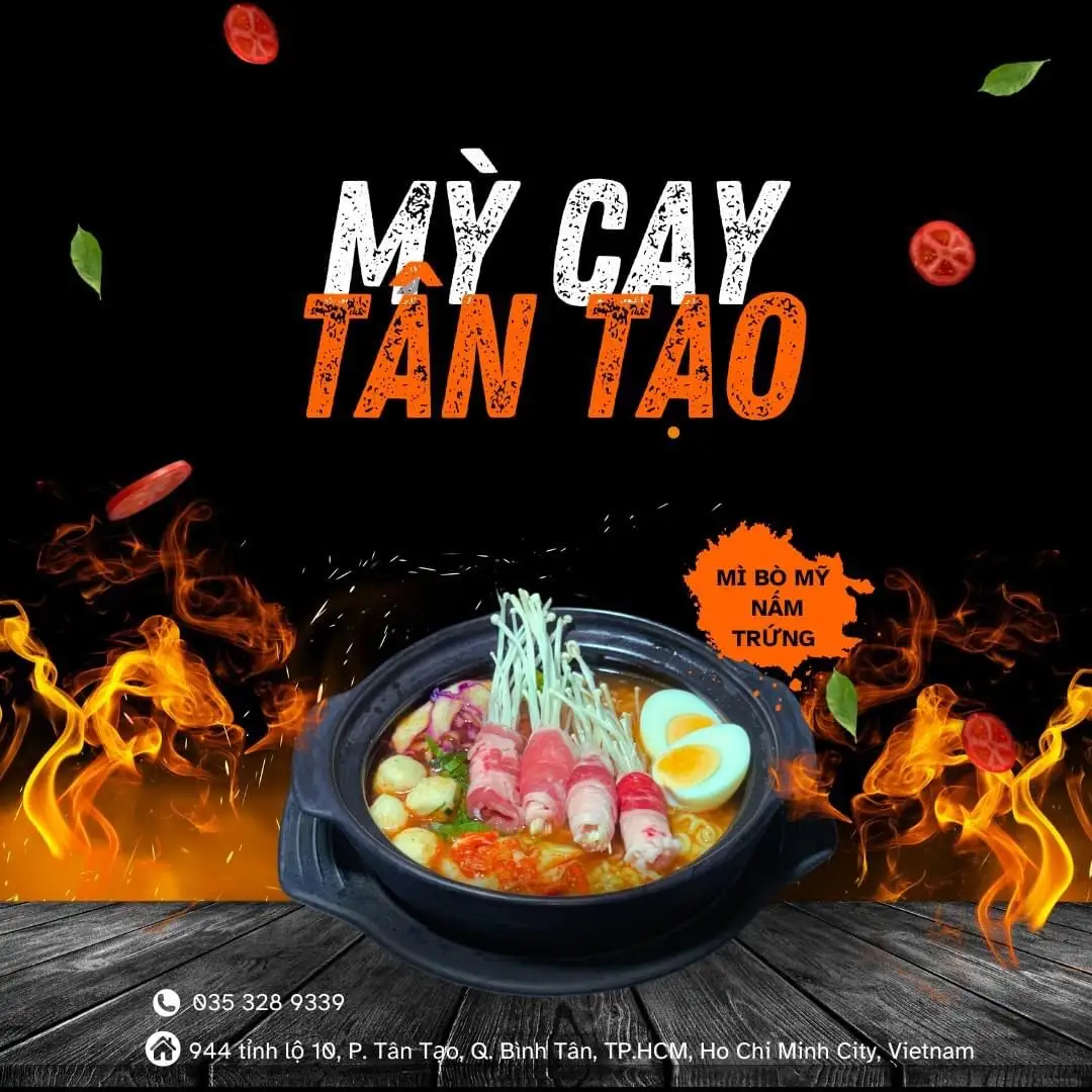 Hình ảnh Mì Kim Chi Bò Mỹ Nấm Trứng