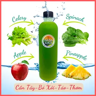 Hình ảnh Detox Cần Tây-Bó Xôi-Táo-Thơm (Super Detox) Nên Thử