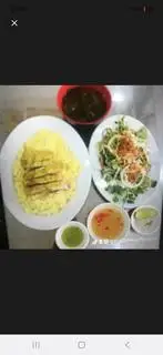 Hình ảnh cơm + gỏi má đùi