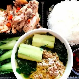 Combo 4 - cơm gà rang gừng - 54.000 ₫ tại Quán Cơm Bắc - Cơm Văn Phòng - 38 Nguyễn Phúc Nguyên