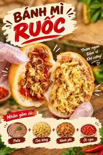 Hình ảnh Bánh Mì Ruốc