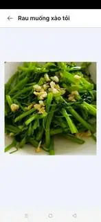 Rau muống xào tỏi  - 50.000 ₫ tại Ốc 39 - Trường Sa
