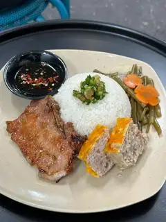 Cơm sườn nướng + chả chưng - 65.000 ₫ tại Cơm Tấm Bảo Anh - Hoàng Sa 