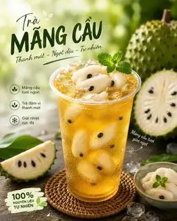 Hình ảnh Trà Mãng Cầu