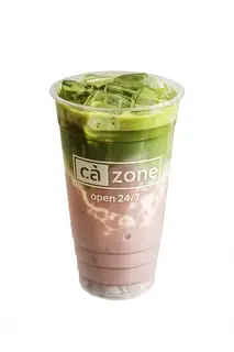 Hình ảnh Matcha sốt khoai môn tím (size M)