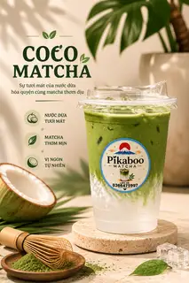Coco Matcha - 45.000 ₫ tại Tiệm Matcha Pikaboo - Chung Cư Saigon South Residences