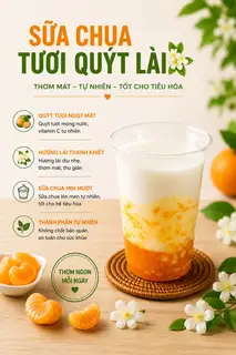 Hình ảnh Sữa chua quýt lài (Best Seller)