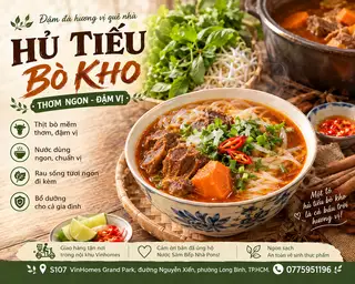 Hình ảnh Hủ tiếu Bò Kho