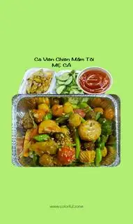 Hình ảnh Combo  NHỎ chiên Mắm Tỏi Ớt + 1 ly Trà tắc hoặc 1 ly Coca
