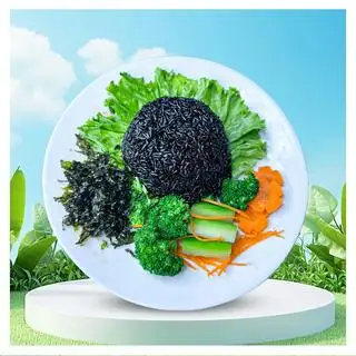 Hình ảnh Cơm gạo lứt rong biển healthy