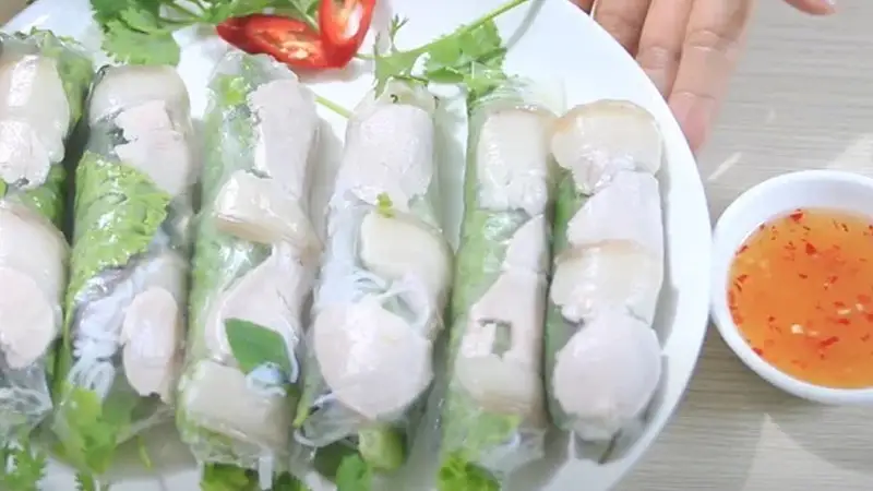 Hình ảnh Gỏi cuốn thịt