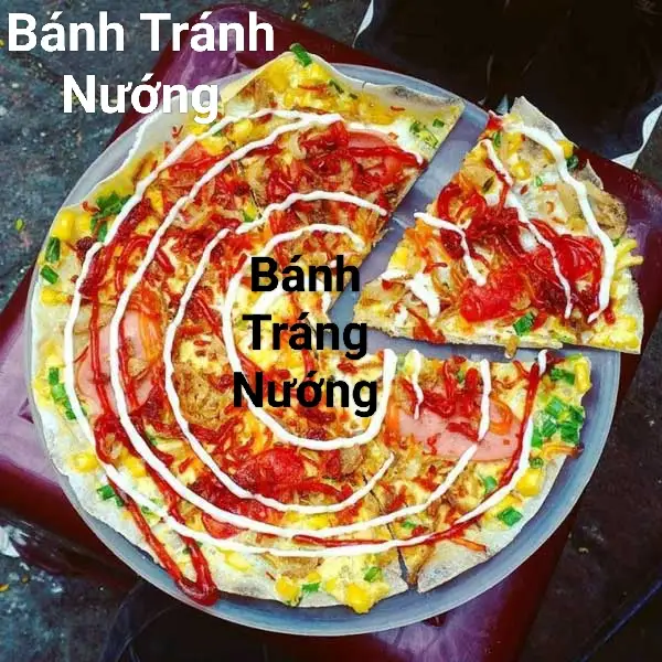 Hình ảnh Bánh tráng nướng thường