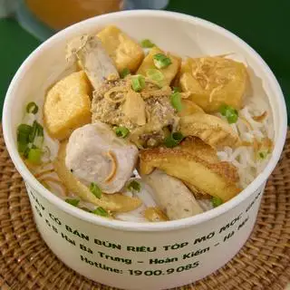 Hình ảnh Bún riêu tóp mỡ ngon miệng