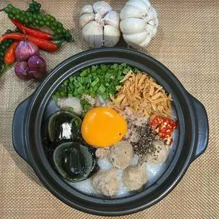 Cháo thịt bằm bắc thảo - 39.000 ₫ tại Cháo Ếch Singapore Chú Tư - Điện Biên Phủ