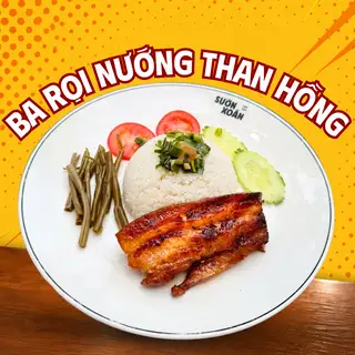 Hình ảnh Cơm Tấm Ba Rọi Nướng Than Hồng