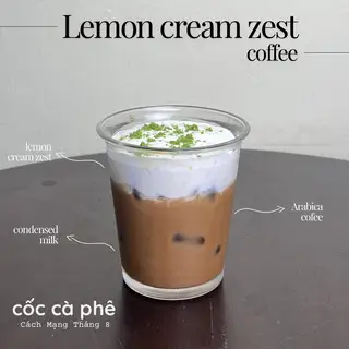 Cà phê kem vỏ chanh - 44.900 ₫ tại Cốc Cà Phê - Matcha Latte - Cách Mạng Tháng 8