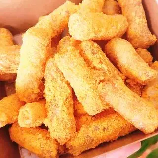 Hình ảnh Tokbokki chiên lắc phomai