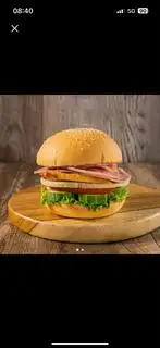 Hình ảnh HAMBURGER THỊT CHẢ 