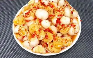 Cà pháo ngâm mắm chua ngọt - 15.000 ₫ tại Cơm Chất - Trần Văn Kỷ