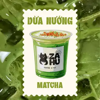 Hình ảnh Matcha dừa nướng