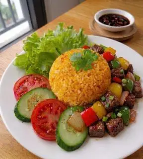 Hình ảnh CƠM BÒ LÚC LẮC