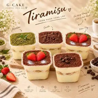 Hình ảnh Combo 5 Tiramisu Cake Box Mix vị