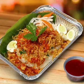 Xôi ruốc tươi chà bông pate gan (lớn) - 52.000 ₫ tại Xôi Mặn Ruốc Tươi - Kim Nguyệt Viên - Nguyễn Đình Chiểu