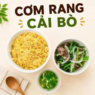 Hình ảnh cơm rang cải bò