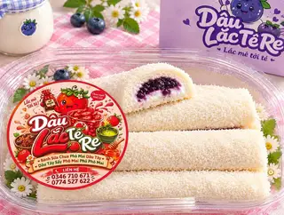 Hình ảnh Bánh Sữa Chua Phômai Việt Quất