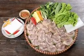 Bò cuộn rau rừng - 179.000 ₫ tại Lẩu Bò Hân Quận 5 - Nguyễn Biểu