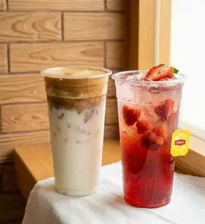 Combo 2 ly FULL MENU TRÀ TRÁI CÂY TƯƠI - SINH TỐ - ĐÁ XAY - ĂN VẶT - CAFE - MATCHA - CACAO - LATTE - 45.000 ₫ tại Mầm Nhỏ - Cacao, Matcha & Cafe - Hương Lộ 2